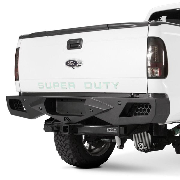 Newalthlete Vengeance Sensor Rear Bumper for 11-16 Ford Super Duty; Matte Black NE1111008